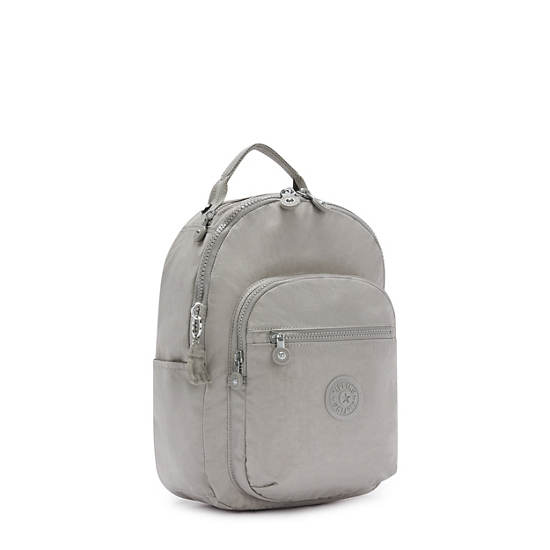 Mochilas Kipling Seoul Small Classic Tablet Grises | MX 1860PJ